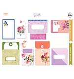 SO: PinkFresh Journaling Bits 13pk - Garden Bouquet