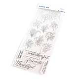 SO: Pinkfresh Studio Clear Stamp Set 4X12 - Garden Bouquet
