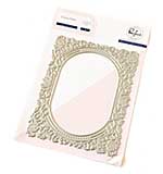 Pinkfresh Studio Press Plate - Dainty Floral Frame