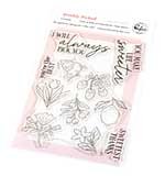 Pinkfresh Studio Homespun with Heart Stamp Freshly Picked