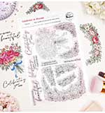Pinkfresh Studio Celebrate in Blooms - Stamp (Kinnari Zaveri) (Day Dream Edit)