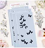 Pinkfresh Studio Whispering Daffodils - Stencil (The Whimsical Creative Design Studio) (Day Dream Eidt)