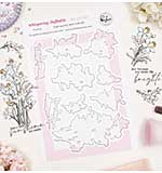 Pinkfresh Studio Whispering Daffodils - Die (The Whimsical Creative Design Studio) (Day Dream Eidt)