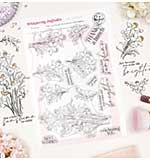 Pinkfresh Studio Whispering Daffodils - Stamp (The Whimsical Creative Design Studio) (Day Dream Eidt)