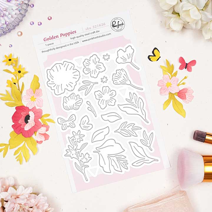 Pinkfresh Studio Golden Poppies - Die (Inna Moreva) (Day Dream Eidt)