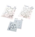 PinkFresh Studio - Delicate Foliage SET