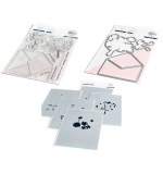 PinkFresh Studio - Floral Envelope SET
