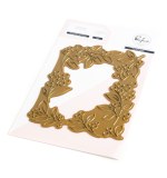PinkFresh Studio Hot Foil Plate - Winter Berries Frame