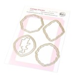 Pinkfresh Studio Homespun with Heart Die Cottage Frames
