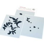 Pinkfresh Studio Homespun with Heart Stencil Trailing Grace