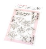 Pinkfresh Studio Homespun with Heart Stamp Freshly Picked