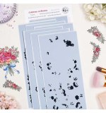 Pinkfresh Studio Celebrate in Blooms - Stencil (Kinnari Zaveri) (Day Dream Edit)