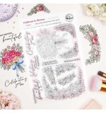 Pinkfresh Studio Celebrate in Blooms - Stamp (Kinnari Zaveri) (Day Dream Edit)