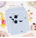Pinkfresh Studio Golden Poppies - Stencil (Inna Moreva) (Day Dream Edit)