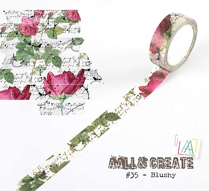 Aall and Create Washi Tape 15mm 10m Blushy (Layer it Up)