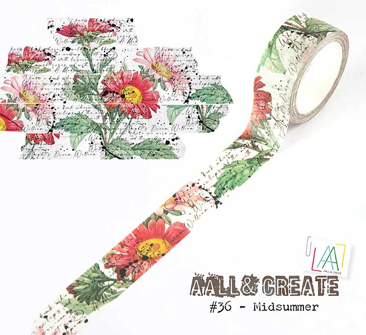 SO: Aall and Create Washi Tape 20mm 10m Midsumm 10mer (Layer it Up)