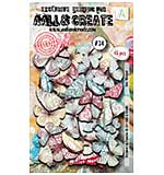 Aall and Create Ephemera Die-cuts Pale Winged