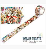 SO: Aall and Create Washi Tape 25mm 10m Purry Christmas Surprise