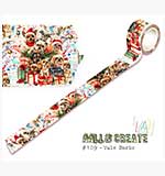 Aall and Create Washi Tape 25mm 10m Yule Barks