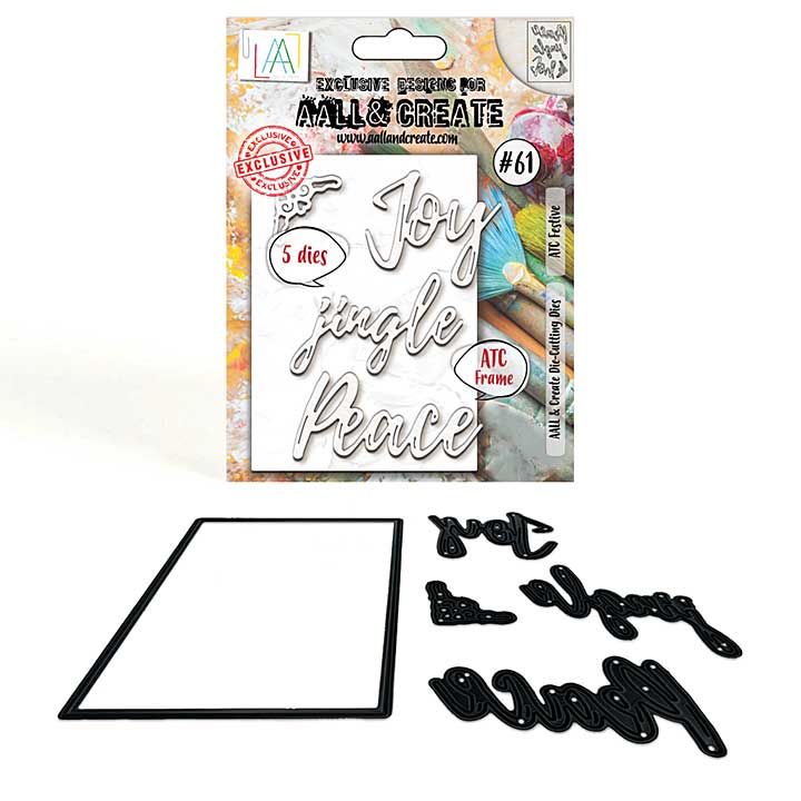 Aall and Create Cutting Dies ATC Festive (AALL-DI-061)