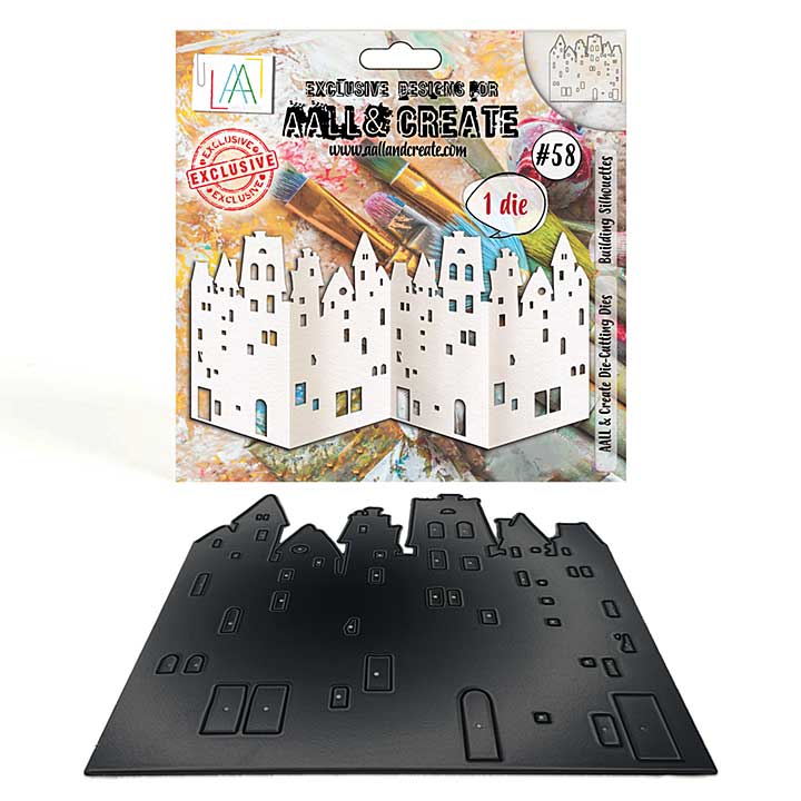 Aall and Create Cutting Dies Building Silhouettes