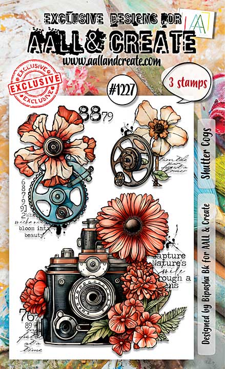 Aall and Create Stamp Set A6 Shutter Cogs