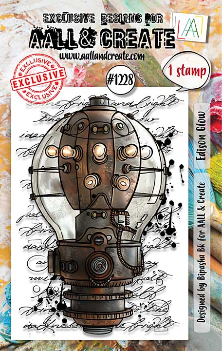 Aall and Create Stamp Set A7 Edison Glow