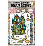 Aall and Create Stamp Set A6 Nightfall Castle