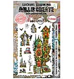 Aall and Create Stamp Set A6 Frightful Manor