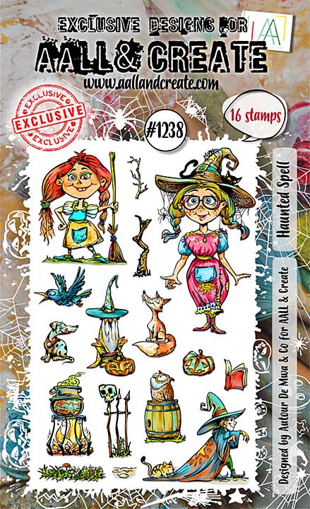 Aall and Create Stamp Set A6 Haunted Spell