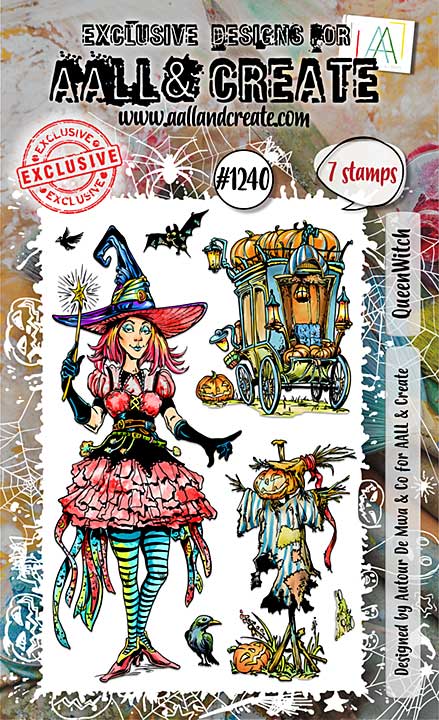 Aall and Create Stamp Set A6 QueenWitch