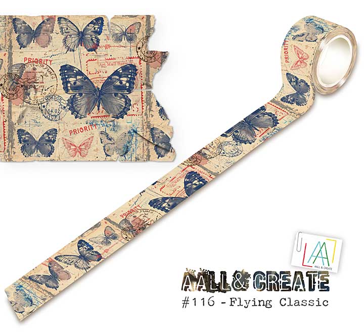 Aall and Create Washi Tape - Flying Classic (Oct24)