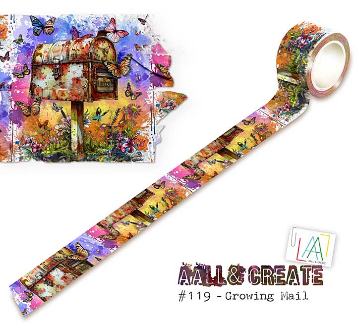 Aall and Create Washi Tape - Growing Mail (Oct24)