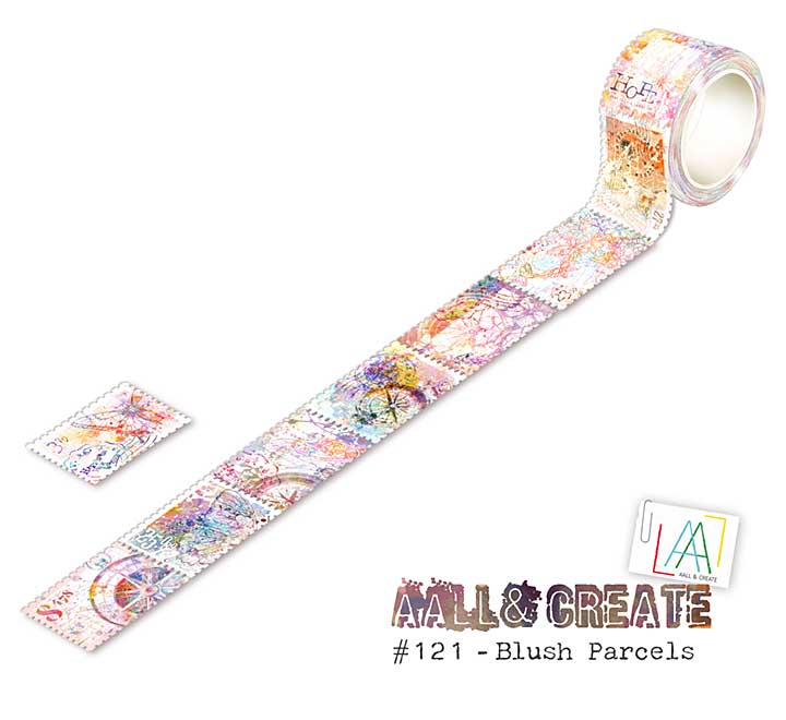 Aall and Create Washi Tape - Blush Parcels (Oct24)