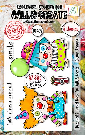 Aall and Create Stamp Set - Clown Around (Oct24)