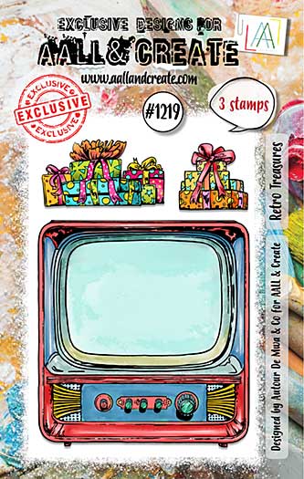 SO: Aall and Create Stamp Set A7 Retro Treasures