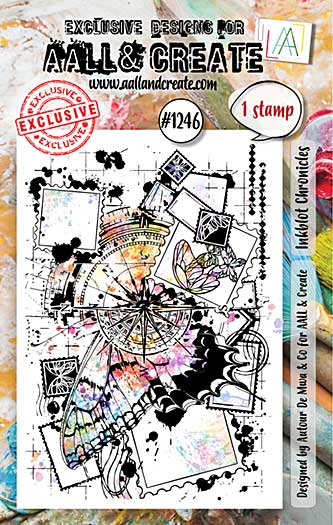 Aall and Create Stamp Set A7 Inkblot Chronicles