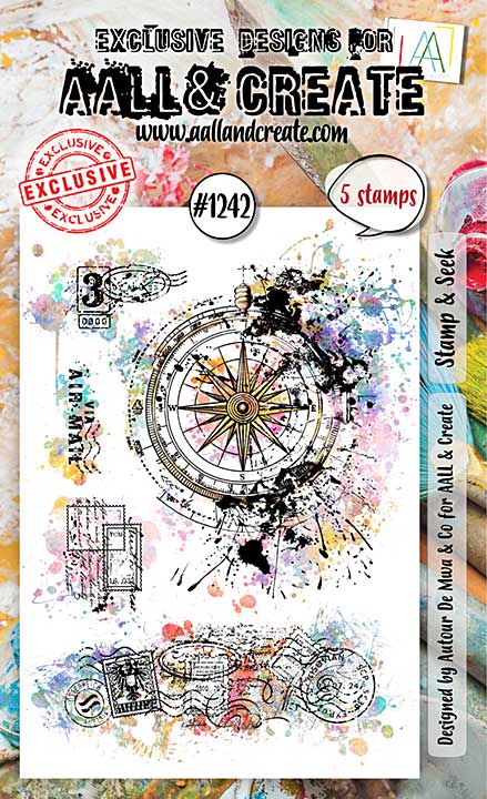 Aall and Create Stamp Set A6 Stamp and Seek