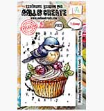 Aall and Create Stamp Set A7 Buttercream Birdy Bliss