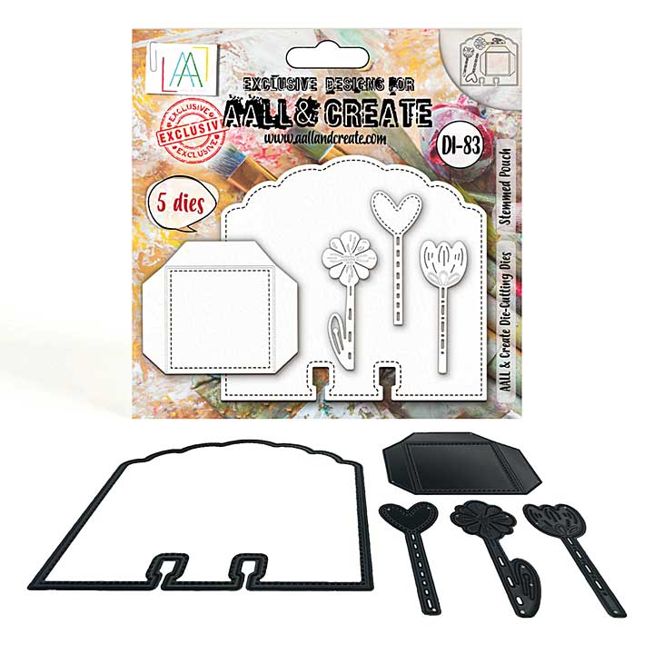 Aall and Create Cutting Dies - Stemmed Pouch (Garden Chic)