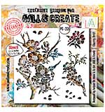 Aall and Create Ethereal Garden Stencil 6x6 Inch Cherry Drift (Mar25)