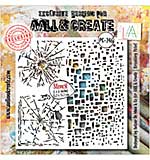 SO: Aall and Create Fractured Ecosphere Stencil 6x6 Inch Breaking Point (Apr25)