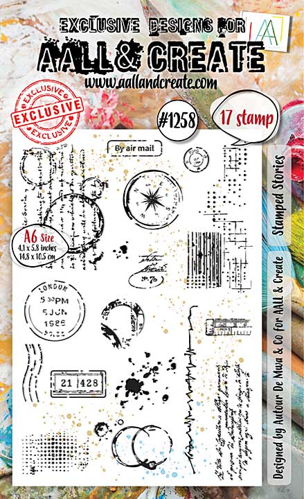 Aall and Create Whimsy Dwellings A6 Stamp Set Stamped Stories (Feb25)