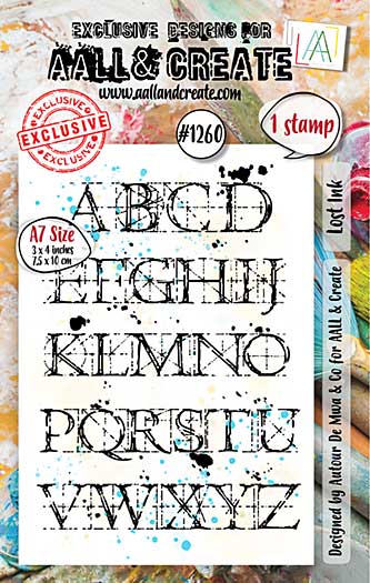 Aall and Create Whimsy Dwellings A7 Stamp Set Lost Ink (Feb25)