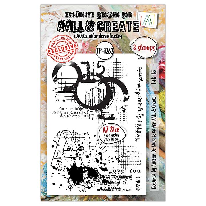Aall and Create Celestial Marks A7 Stamp Set Ink 15 (Apr25)