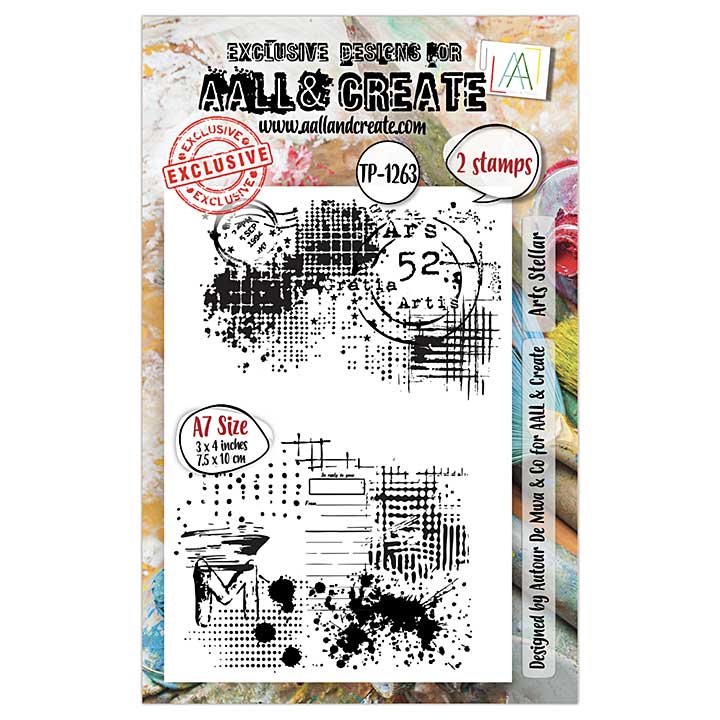 Aall and Create Celestial Marks A7 Stamp Set Arts Stellar (Apr25)