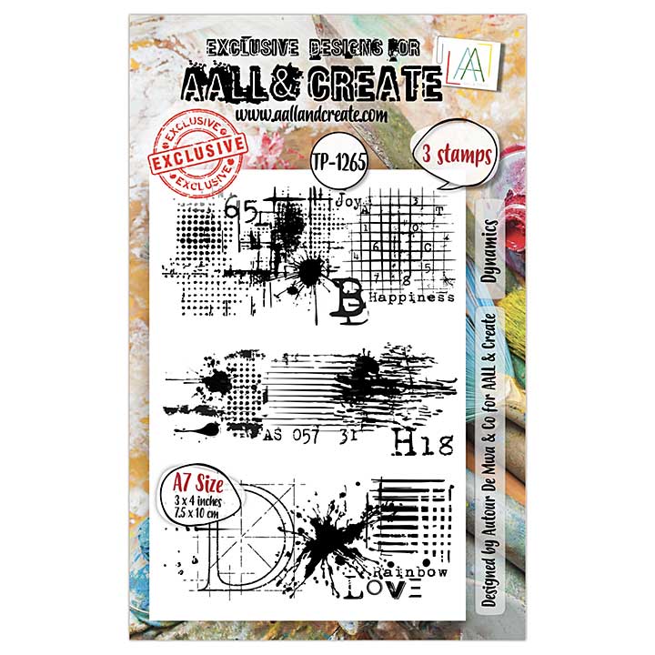 Aall and Create Celestial Marks A7 Stamp Set Dynamics (Apr25)