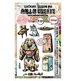 Aall and Create Streetwise Snouts A6 Stamp Set The Ruff Life (Apr25)