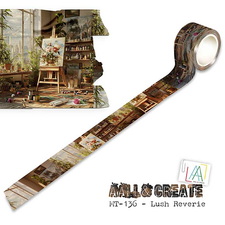 Aall and Create Layer-It-Up Washi Tape 25mm 10m Lush Reverie