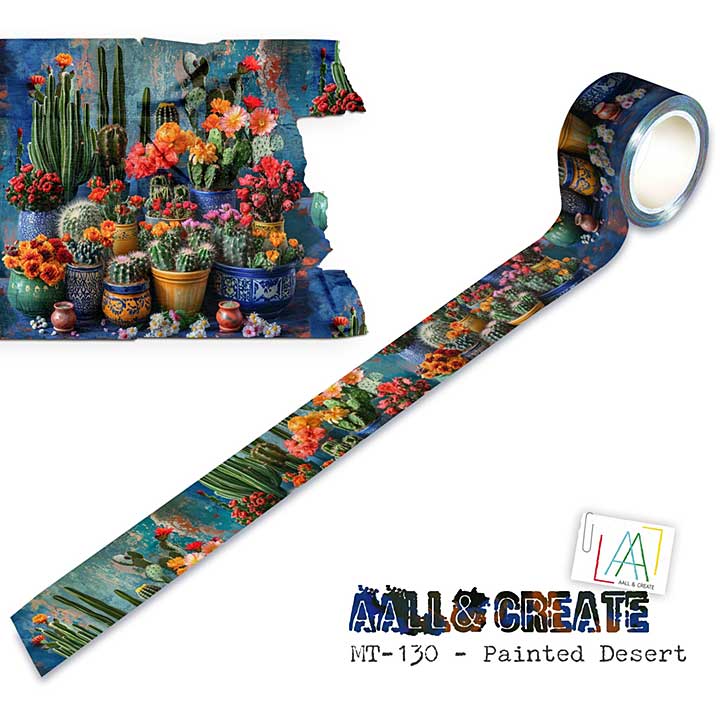 Aall and Create Layer-It-Up Washi Tape 25mm 10m Painted Desert